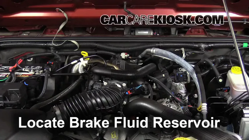 2010 Jeep Wrangler Unlimited X 3.8L V6 Brake Fluid